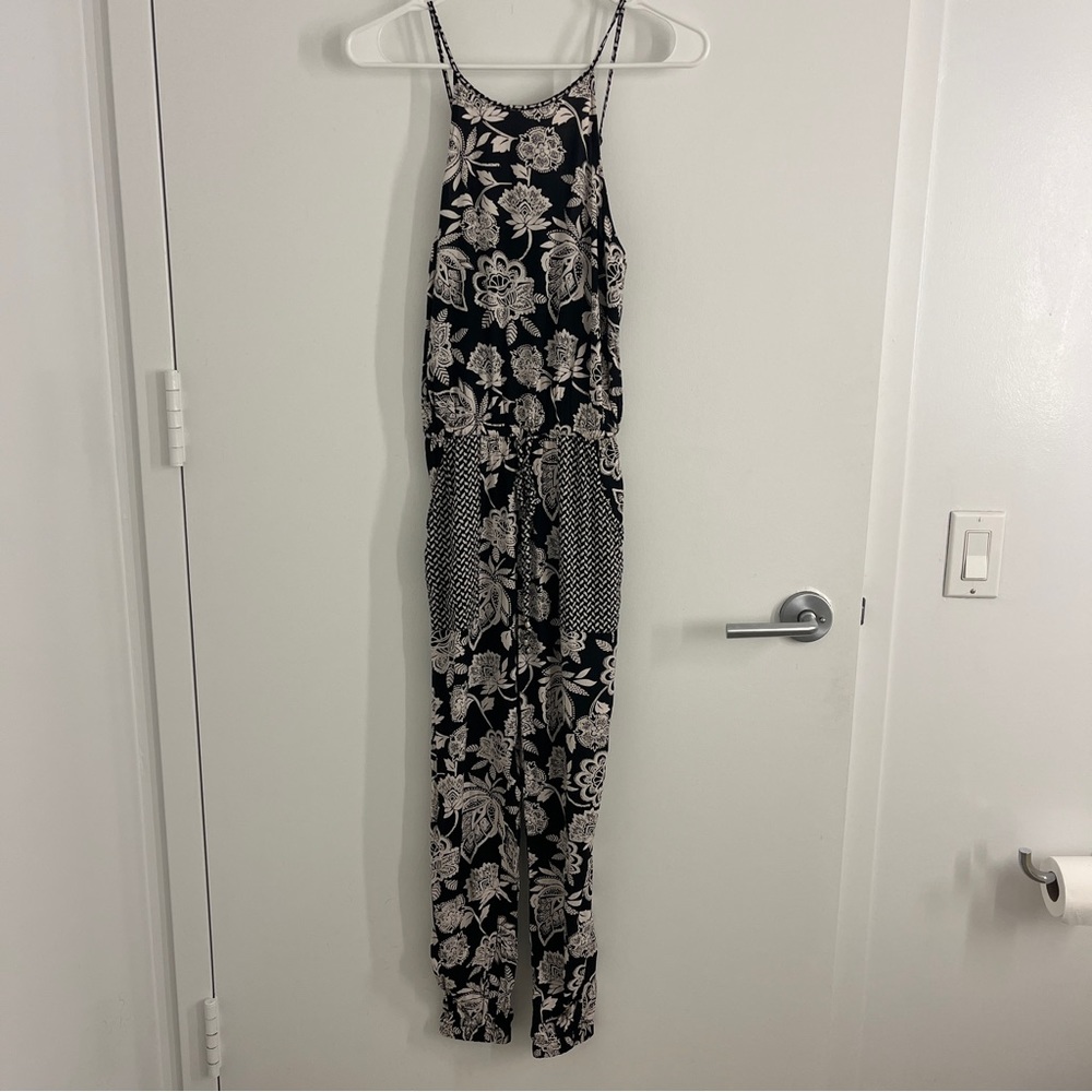 AE Black & White Jumpsuit - Picture 7 of 7